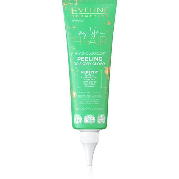 Eveline Cosmetics Eveline Cosmetics My Life My Hair čistilni piling za lase in lasišče 125 ml