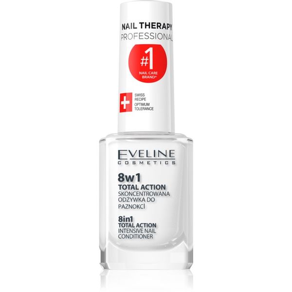 Eveline Cosmetics Eveline Cosmetics Nail Therapy balzam za nohte 8 v 1 12 ml