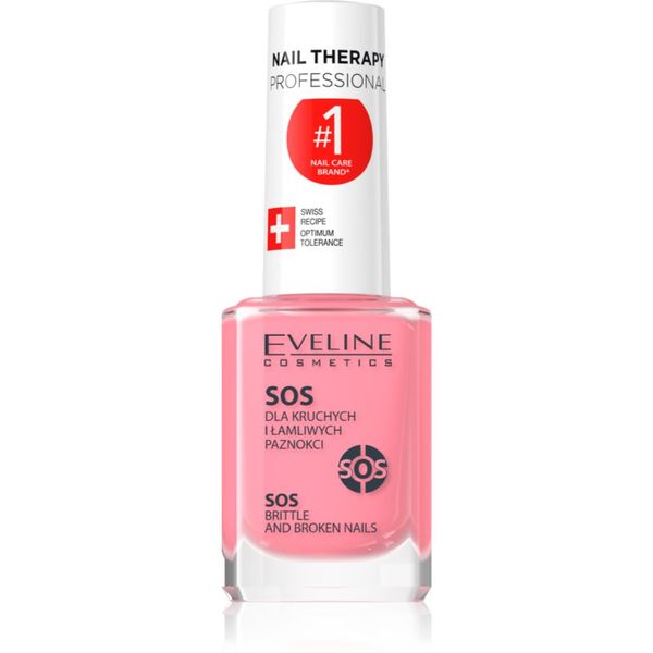 Eveline Cosmetics Eveline Cosmetics Nail Therapy SOS multivitaminski balzam s kalcijem 12 ml