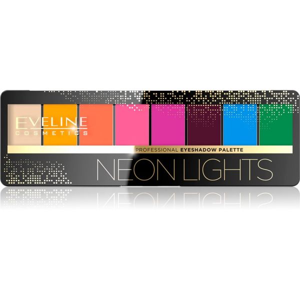 Eveline Cosmetics Eveline Cosmetics Neon Lights paleta senčil za oči 9,6 g