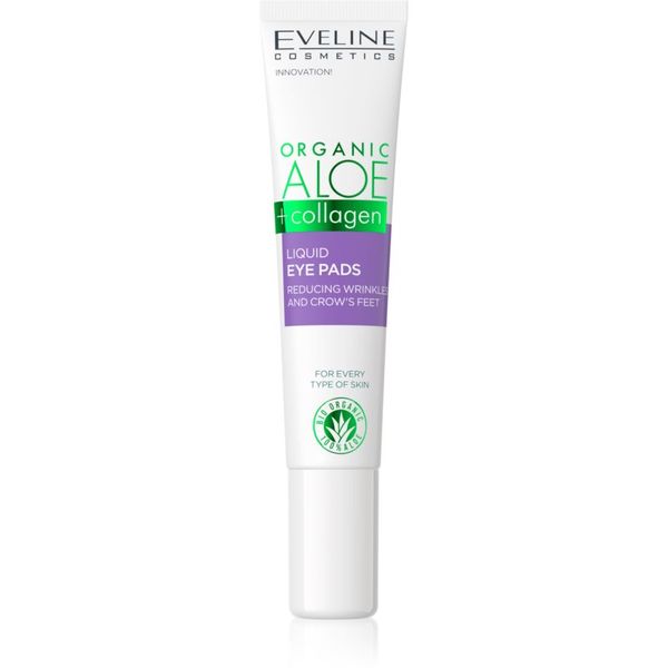 Eveline Cosmetics Eveline Cosmetics Organic Aloe+Collagen gel za predel okoli oči proti gubam 20 ml