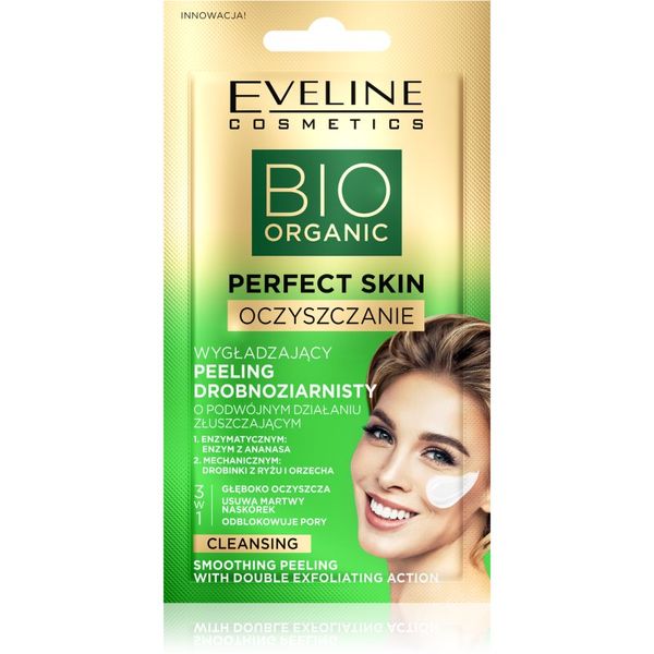 Eveline Cosmetics Eveline Cosmetics Perfect Skin Double Exfoliation gladilni piling 2 v 1 8 ml