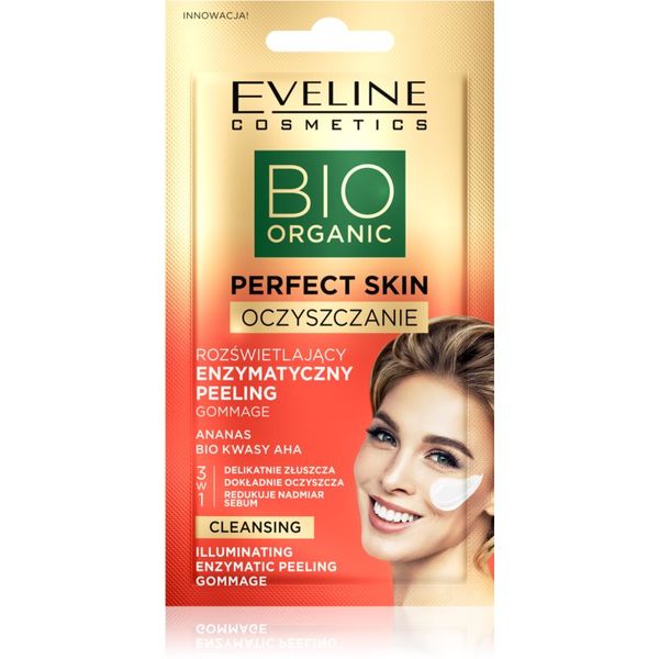 Eveline Cosmetics Eveline Cosmetics Perfect Skin Gommage 3v1 nežni encimski piling 8 ml