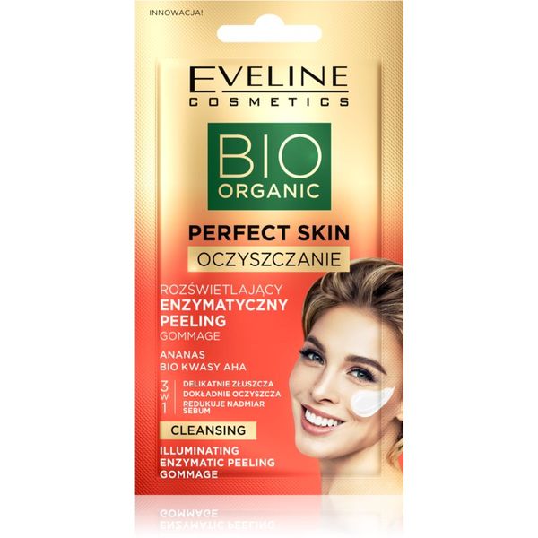 Eveline Cosmetics Eveline Cosmetics Perfect Skin Gommage 3v1 nežni encimski piling 8 ml