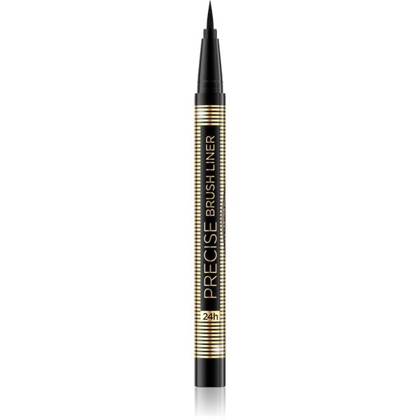 Eveline Cosmetics Eveline Cosmetics Precise Brush Liner tekoče črtalo v peresu odtenek Black 6 ml