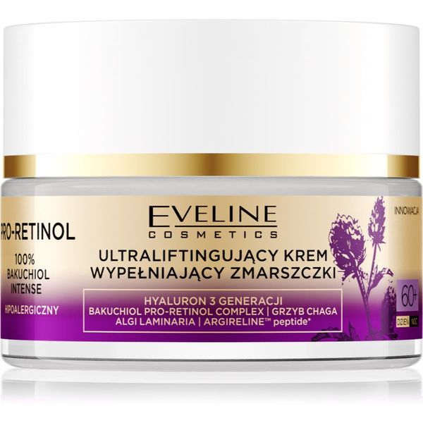Eveline Cosmetics Eveline Cosmetics Pro-Retinol 100% Bakuchiol Intense ultra lifting krema za obraz 60+ 50 ml