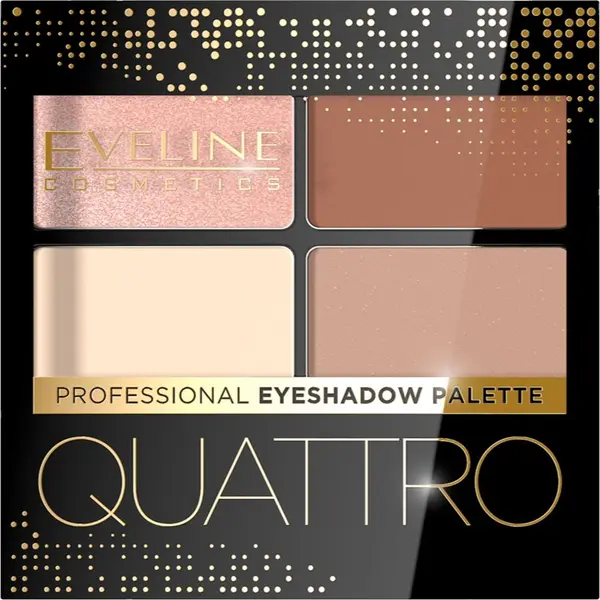 Eveline Cosmetics Eveline Cosmetics Quattro paleta senčil za oči odtenek 05 3,2 g