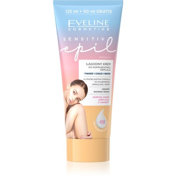 Eveline Cosmetics Eveline Cosmetics Sensitive Epil depilacijska krema za telo 175 ml