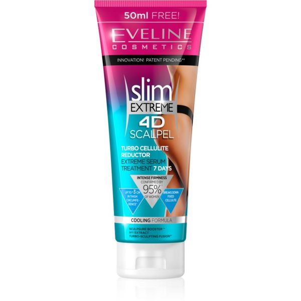 Eveline Cosmetics Eveline Cosmetics Slim Extreme 4D Scalpel serum proti celulitu s hladilnim učinkom 250 ml