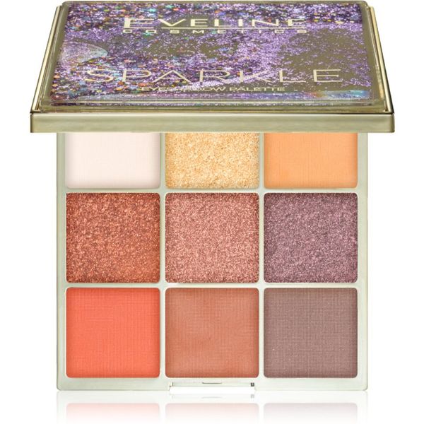 Eveline Cosmetics Eveline Cosmetics Sparkle paleta senčil za oči 19,8 g