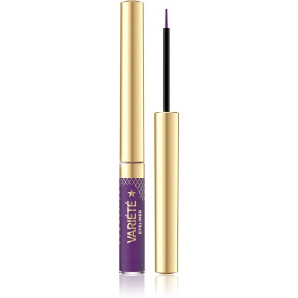 Eveline Cosmetics Eveline Cosmetics Variété dolgoobstojno vodoodporno črtalo za oči odtenek 05 Ultraviolet 2,8 ml