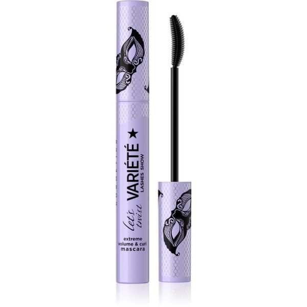 Eveline Cosmetics Eveline Cosmetics Variété Let's Twist maskara za volumen in privihanje trepalnic 10 ml