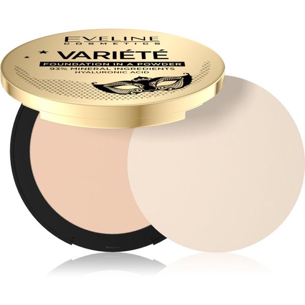 Eveline Cosmetics Eveline Cosmetics Variété mineralni kompaktni puder z aplikatorjem odtenek 01 Light 8 g