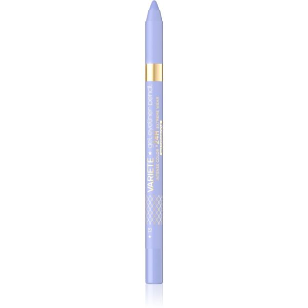 Eveline Cosmetics Eveline Cosmetics Variété vodoodporni gel svinčnik za oči odtenek 13 Blue Sky 1 kos