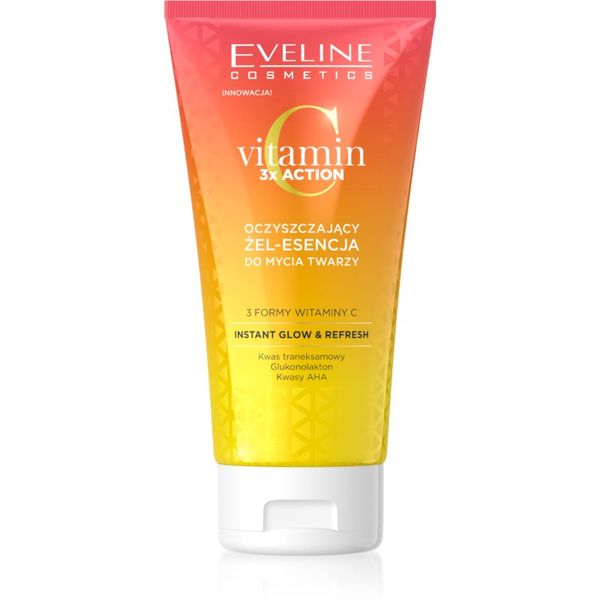 Eveline Cosmetics Eveline Cosmetics Vitamin C 3x Action čistilni gel z AHA 150 ml