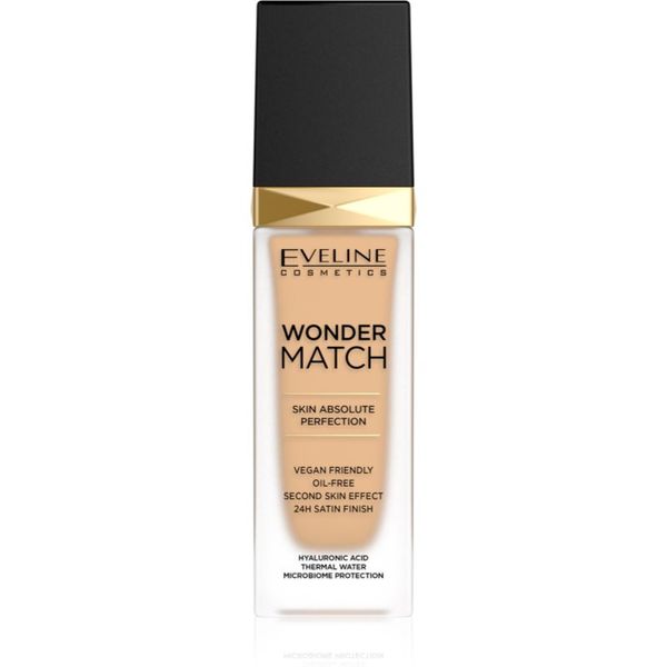 Eveline Cosmetics Eveline Cosmetics Wonder Match dolgoobstojni tekoči puder s hialuronsko kislino odtenek 20 Medium Beige 30 ml