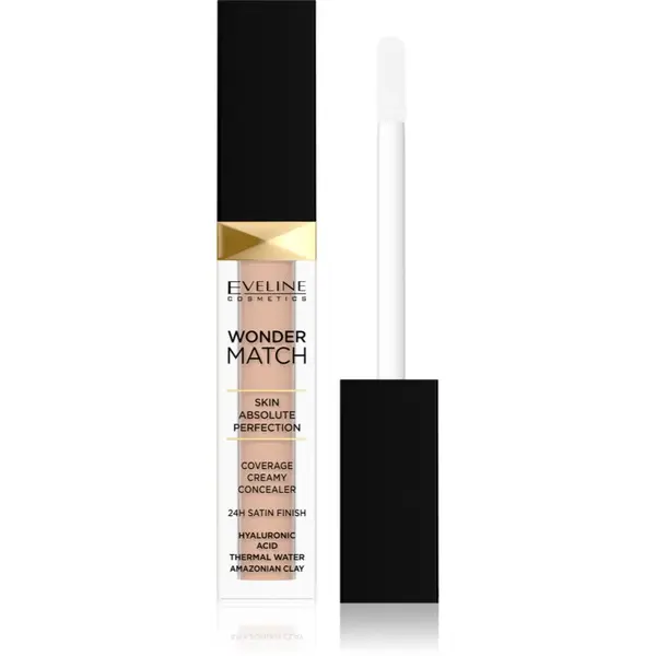 Eveline Cosmetics Eveline Cosmetics Wonder Match kremasti prekrivni korektor 24 ur odtenek 15 Natural Warm 7 ml