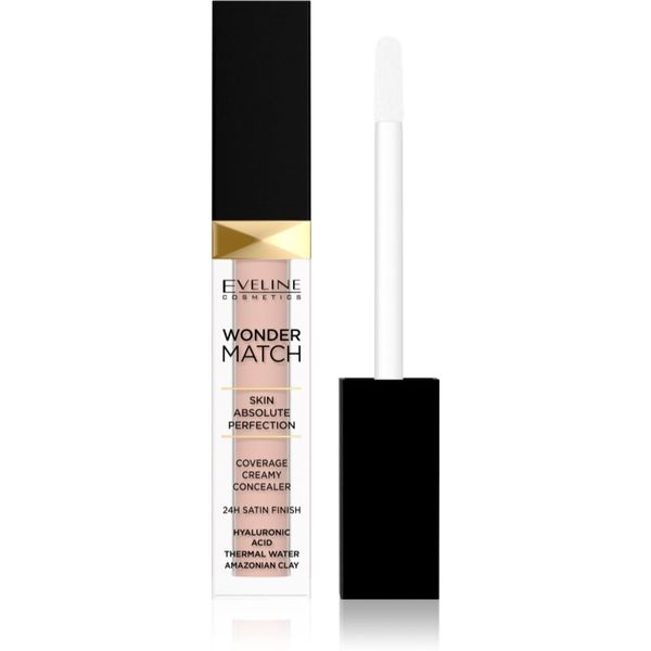 Eveline Cosmetics Eveline Cosmetics Wonder Match kremasti prekrivni korektor 24 ur odtenek 20 Peach 7 ml