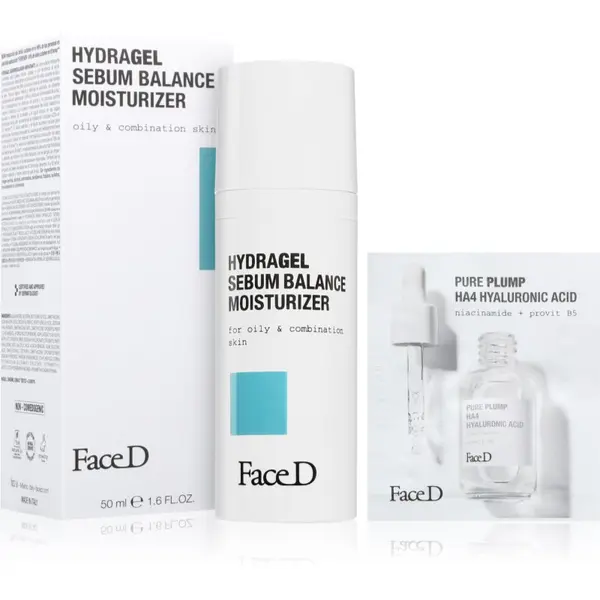 Face D Face D Hydragel Sebum Balance Moisturizer vlažilna gel krema za mastno in mešano kožo 50 ml