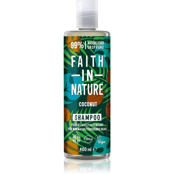 Faith In Nature Faith In Nature Coconut vlažilni šampon za normalne do suhe lase 400 ml