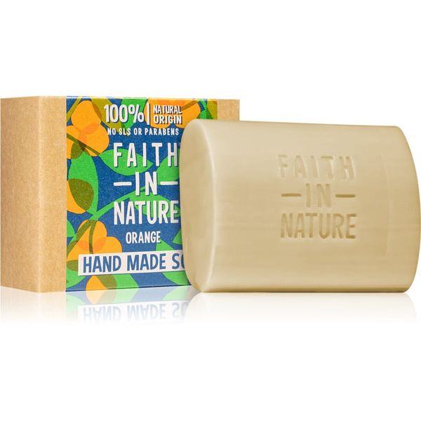 Faith In Nature Faith In Nature Hand Made Soap Orange naravno trdo milo 100 g