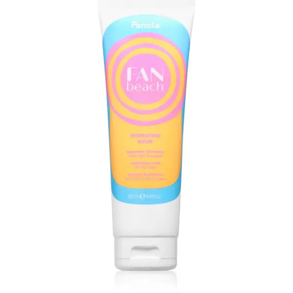 Fanola Fanola FAN Beach Mask vlažilna maska za lase izpostavljene soncu 250 ml