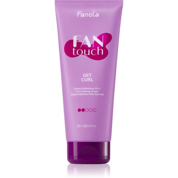 Fanola Fanola FAN touch krema za lase za valovite in kodraste lase 200 ml