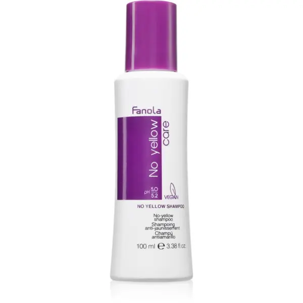 Fanola Fanola No Yellow šampon za nevtralizacijo rumenih odtenkov 100 ml