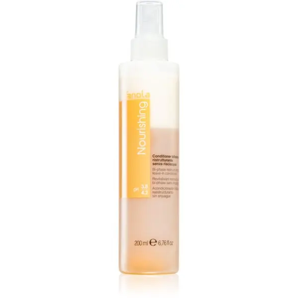 Fanola Fanola Nourishing balzam brez spiranja v pršilu za suhe in poškodovane lase 200 ml