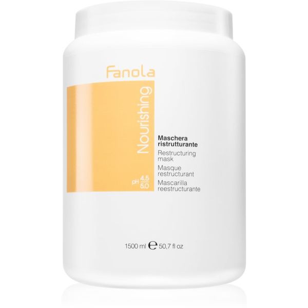 Fanola Fanola Nourishing hranilna maska za suhe in poškodovane lase 1500 ml