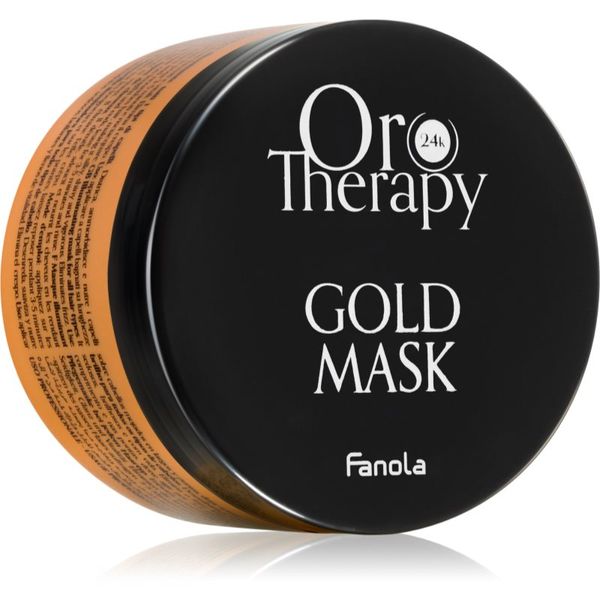 Fanola Fanola Oro Therapy Gold Mask vlažilna maska z suhe lase 300 ml