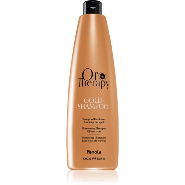 Fanola Fanola Oro Therapy Gold Shampoo šampon z arganovim oljem 1000 ml