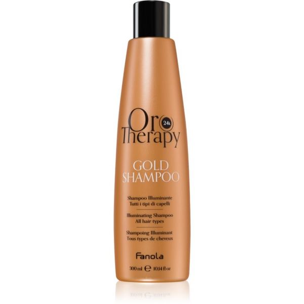 Fanola Fanola Oro Therapy Gold Shampoo vlažilni šampon z 24-karatnim zlatom 300 ml