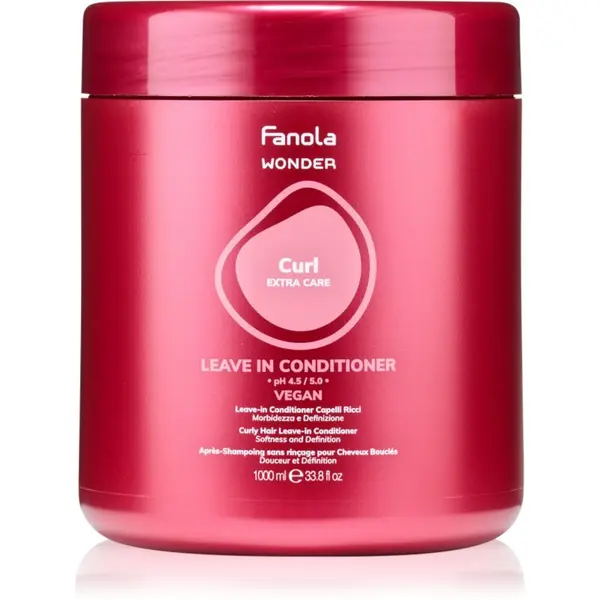 Fanola Fanola Wonder Leave-In Conditioner balzam brez spiranja za kodraste lase 1000 ml