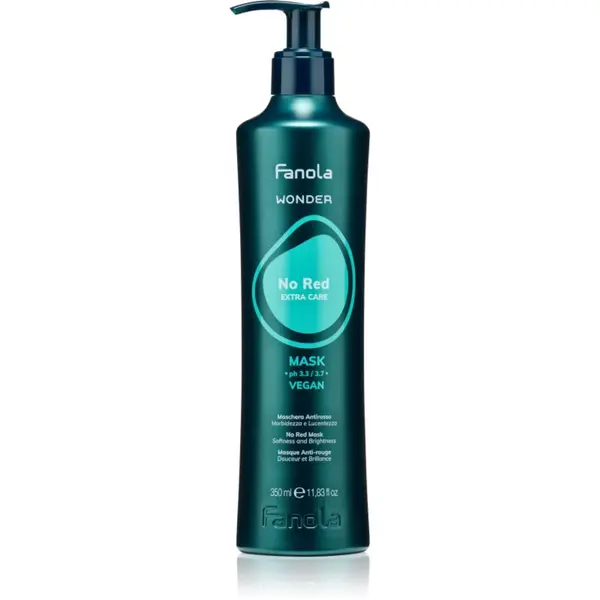 Fanola Fanola Wonder No Red Mask maska za lase so zeleným pigmentom 350 ml