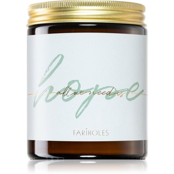 FARIBOLES FARIBOLES All We Need Is Hope dišeča sveča 140 g