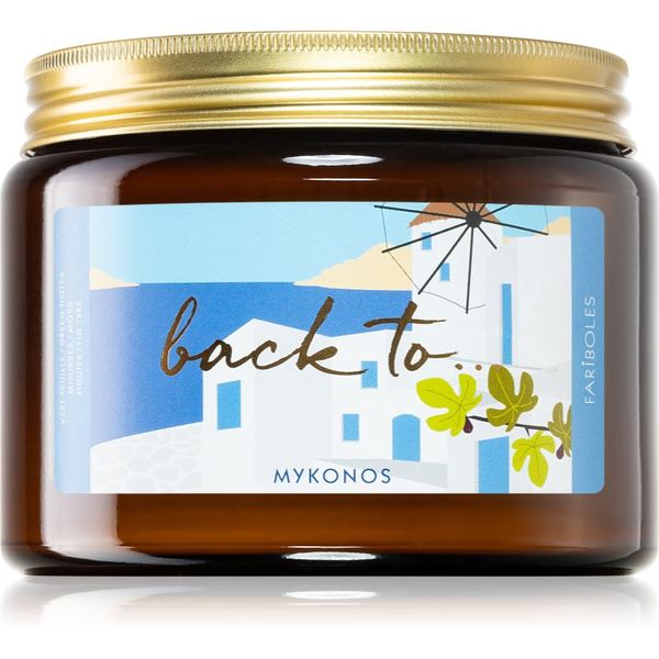 FARIBOLES FARIBOLES Back to Mykonos dišeča sveča 400 g