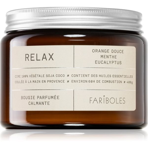 FARIBOLES FARIBOLES Green Relax dišeča sveča 400 g