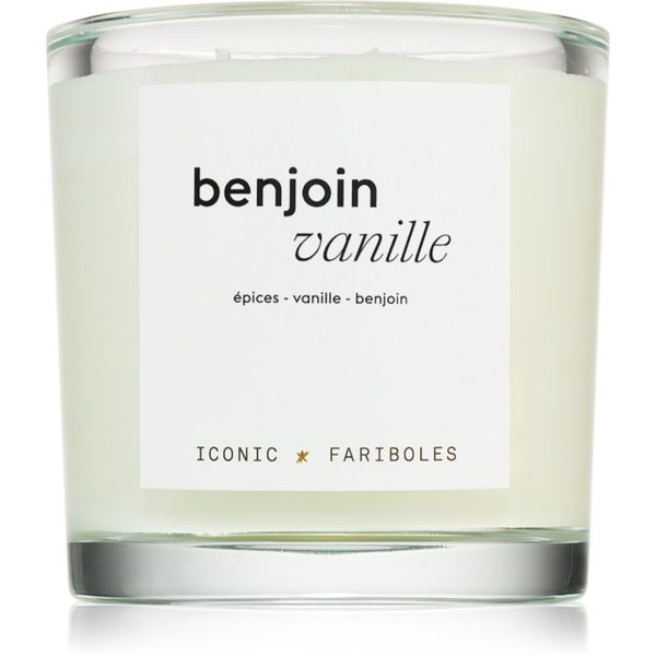 FARIBOLES FARIBOLES Iconic Benzoin Vanilla dišeča sveča 400 g