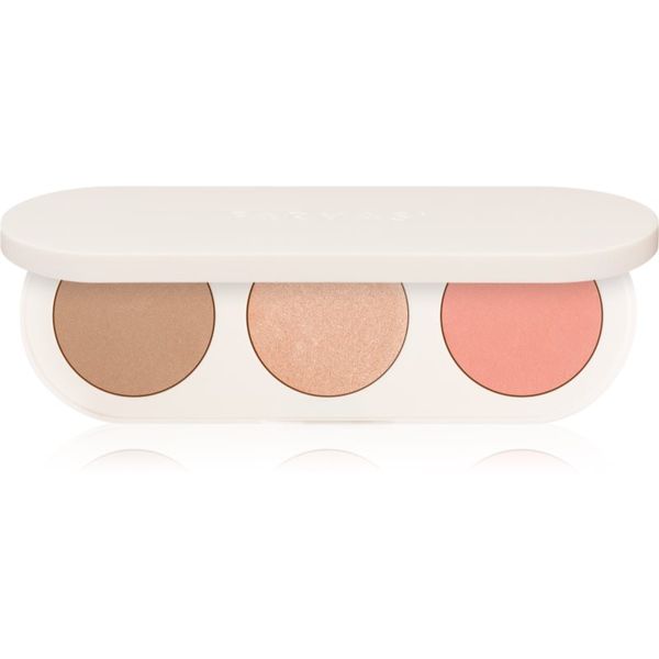 Farmasi Farmasi 3-in-1 osvetljevalec, bronzer in rdečilo Peach Bite 13 g