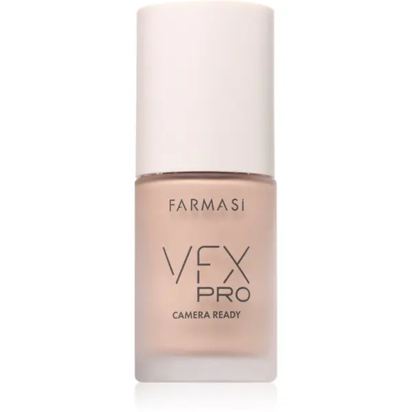 Farmasi Farmasi VFX Pro Camera Ready visoko prekrivni tekoči puder z mat učinkom odtenek 01 30 ml