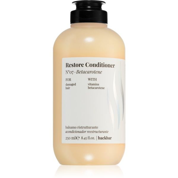 FarmaVita FarmaVita Backbar Restore intenzivni regeneracijski balzam za suhe in poškodovane lase 250 ml