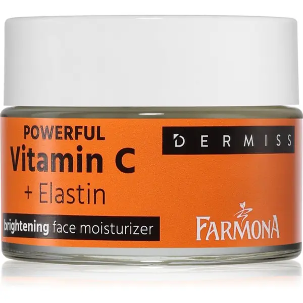 Farmona Farmona Dermiss Powerful Vitamin C + Elastin krema za obraz za osvetljevanje kože in hidratacijo 50 ml