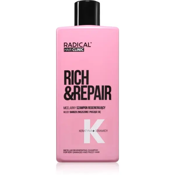 Farmona Farmona Hair Clinic Micellar Regenerating Shampoo micelarni šampon za poškodovane in krhke lase 300 ml
