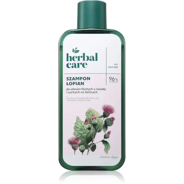 Farmona Farmona Herbal Care Burdock šampon za mastno lasišče in suhe konice 330 ml
