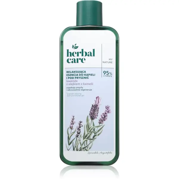 Farmona Farmona Herbal Care Lavender Relaxing Bath And Shower Gel relaksacijski gel za prhanje s sivko 400 ml