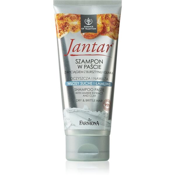 Farmona Farmona Jantar Amber Extract & Clay čistilni šampon za suhe in krhke lase 200 ml