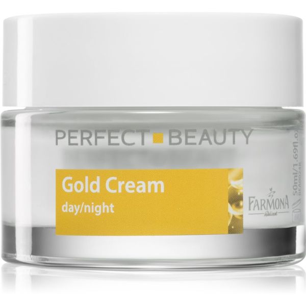 Farmona Farmona Perfect Beauty Gold krema proti gubam z zlatom 50 ml