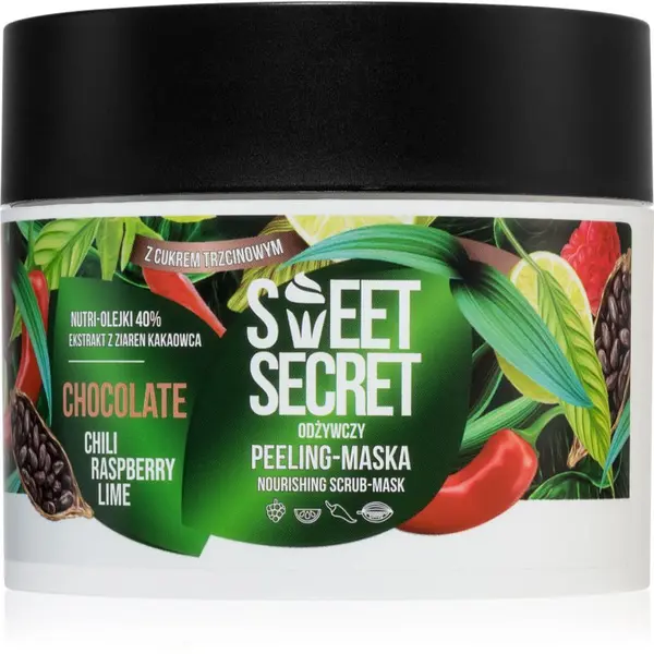 Farmona Farmona Sweet Secret Chocolate piling maska s hranilnim učinkom 200 g