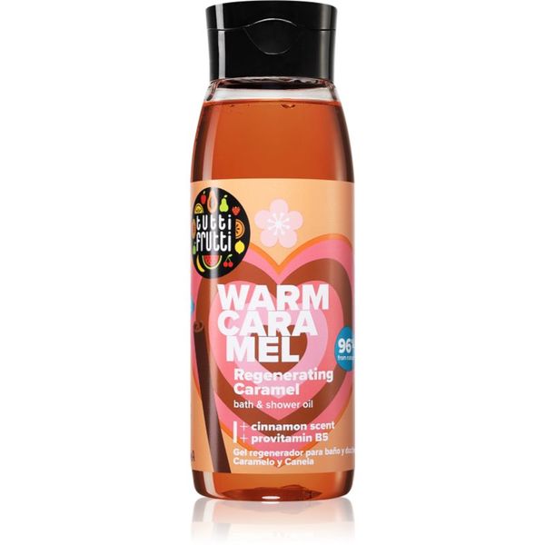 Farmona Farmona Tutti Frutti Caramel & Cinnamon regeneracijski gel za prhanje z oljem 400 ml